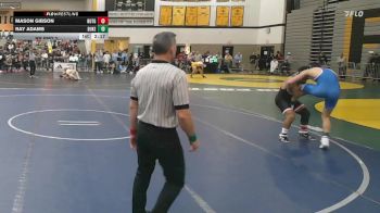 141Red lbs Rr Rnd 2 - Mason Gibson, Rutgers vs Ray Adams, Duke