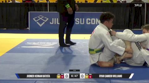 Ryan Camden Williams vs Jhonier Hernan Batista 2025 Pan Jiu Jitsu IBJJF Championship