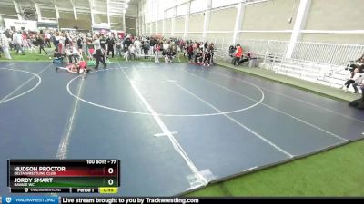 77 lbs Cons. Semi - Hudson Proctor, Delta Wrestling Club vs Jordy Smart, Ravage WC