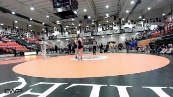 138 lbs Quarterfinal - Kambrie Koester, Tecumseh HS Girls vs Sage Hix, Broken Arrow JH Girls