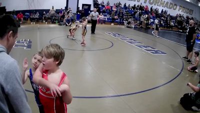 52-55 lbs Round 5 - Gabriel Roberts, Mcguffey vs Ronan Kowcheck, Wheeling Wrestling Club
