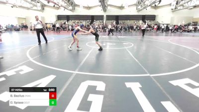 87-M2 lbs Rr Rnd 2 - Bruce Bazilus, Cranford vs Daniel Spisso, South Plainfield