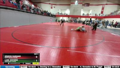 150 lbs Round 1 - Luke Dockins, Northwest Eaton vs Jenson Mariano, South Grand Prairie