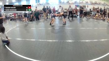 68 lbs Semifinal - Leon Diamond, NBWA vs Saleh Halum, Team Barracuda
