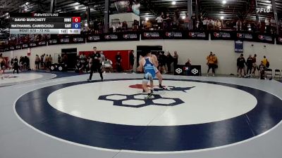 72 kg Champ. Round 1 - David Burchett, Basement Brawlers Wrestling Club vs Nathaniel Camiscioli, Castleton RTC