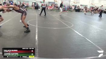 96-100 lbs Semifinal - Cooper Sletten, Stow Wrestling Club vs Malachi Burris, Glasko