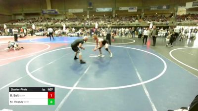 174 lbs Quarterfinal - Ben Belt, Durango WC vs Mike Vassar, Betterman Elite