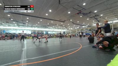 126 lbs Cons. Round 4 - Kingston Stricker, Unattached vs Damian Ramos Hernandez, Unattached
