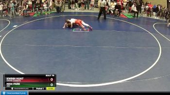 74 lbs Champ. Round 2 - Nixx Park, JWC vs Kwinn Hunt, Kanab Cowboys