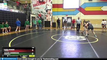 140 lbs Champ. Round 1 - Kara Baker, Laramie vs Naomi Anderson, Moorcroft