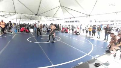 95 lbs Rr Rnd 1 - Uriah Holiday, Academy Of Wrestling vs Andres 'Rambo' Lopez, Wlv Jr Wrestling