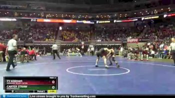 2 lbs Cons. Round 2 - Carter Straw, Independence vs Ty Koedam, Sergeant Bluff-Luton