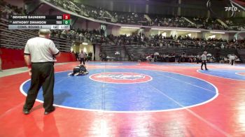 150-3A Cons. Round 3 - Devonte Saunders, Ridgeland vs Anthoiny Swanson, Troup