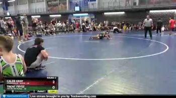 108 lbs Round 2 (8 Team) - Caleb Gray, Stronghold - Black vs Trent Frysz, The Big MF Purge
