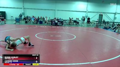 106 lbs Placement Matches (16 Team) - Quinn Hurley, Ohio Grey vs Camden Hook, Indiana