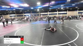 90 lbs Quarterfinal - Brentley Brooks, Team Grand Valley Elite vs Alexander Gonzales-Murillo, The Pride Of Nevada