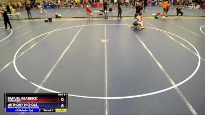 126 lbs Champ. Round 2 - Samuel Reasbeck, Hutchinson vs Anthony Nichols, Edina Wrestling Association