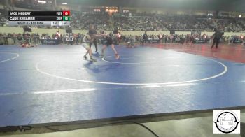105 lbs Consi Of 8 #2 - Jace Hebert, Poteau vs Cade Kreamer, Sulphur