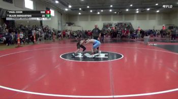 105 lbs Champ. Round 1 - Paul Cook, Victory School Of Wrestling vs Blaze Berguetski, St. Francis Gladiators