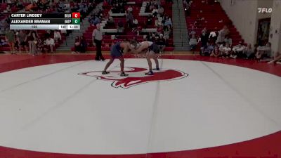 150 lbs Round 2 (4 Team) - Carter Lindsey, Bob Jones vs Alexander Braman, Enterprise HS