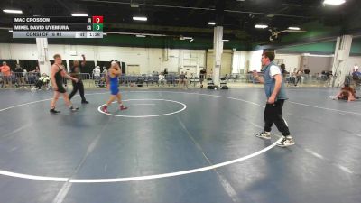 150 lbs Consi Of 16 #2 - Mac Crosson, IA vs Mikel David Uyemura, CA