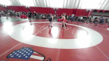 235 lbs Round 1 - Haylee Yager, Mineral Point Wrestling Club vs Izabella Riebe, Midwest Assassins