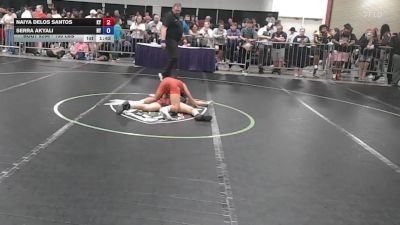 100 lbs Consi Of 16 #2 - Naiya Delos Santos, KY vs Serra Akyali, NY