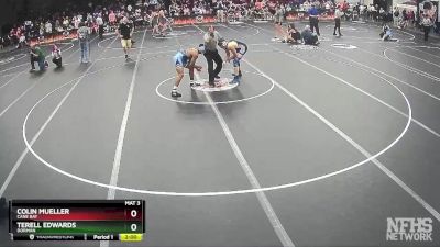 5A 170 lbs Quarterfinal - Terell Edwards, Dorman vs Colin Mueller, Cane Bay