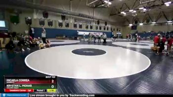101 lbs Round 3 - Micaela Correa, Righetti vs Krystan L. Mohar, Golden West