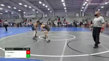 126 lbs Prelims - Trenton Campos, VA vs Jacob Cox, NC