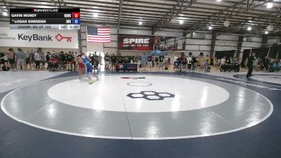 65 kg Champ. Rd Of 128 - Gavin Mundy, Husky Elite Wrestling Club vs Logan Swensen, Jackrabbit Wrestling Club