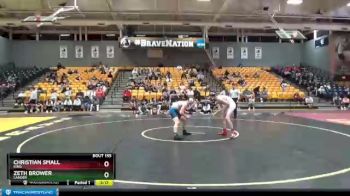 141 lbs 1st Place Match - Christian Small, King vs Zeth Brower, Lander