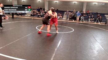 285 lbs Cons. Round 4 - Marcel Gonzalez, Pratt Community College vs Kort Wilkinson, Western Wyoming College