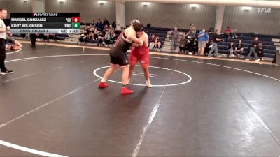 285 lbs Cons. Round 4 - Marcel Gonzalez, Pratt Community College vs Kort Wilkinson, Western Wyoming College