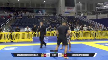Leandro Lopes Escobar vs Armando Rodriguez Perez Jr. 2025 Pan IBJJF Jiu-Jitsu No-Gi Championship