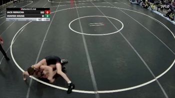 150 lbs Finals (8 Team) - Jace Rerucha, David City vs Hunter Kruse, Battle Creek