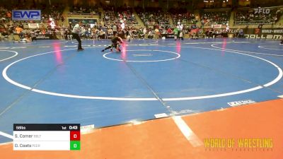 58 lbs Round Of 16 - Sawyer Comer, Sebolt Wrestling Academy vs Dallas Coats, Peer Pressure Elite