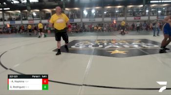 207-221 lbs Champ. Round 1 - Andrew Hopkins, Murphysboro Wrestling vs Giovanni Rodriguez, MORTON