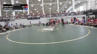 235 lbs Shelby Wells, Texas Blue vs Molly Marty, Kansas