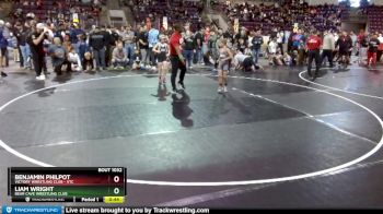 67 lbs Champ. Round 1 - Benjamin Philpot, Victory Wrestling Club - VTC vs Liam Wright, Bear Cave Wrestling Club