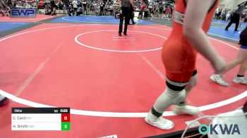 76 lbs Semifinal - LeBrae Jones, HURRICANE WRESTLING ACADEMY vs Westin Wadsworth, Morris Wrestling Association