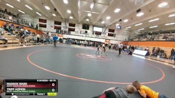 65-70 lbs Round 3 - Tripp Hopkin, Rocky Mountain Middle School vs Maddox Ward, Rocky Mountain Middle School