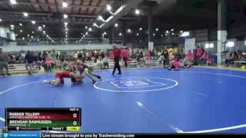 145 lbs Round 3 (3 Team) - Brendan Rasmussen, POWERHOUSE vs Parker Tillery, GREAT NECK WRESTLING CLUB