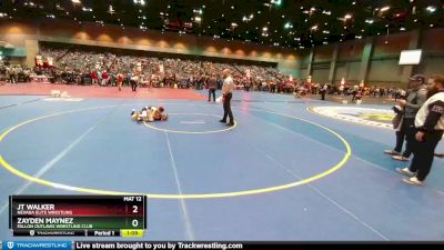 69-74 lbs Round 1 - Zayden Maynez, Fallon Outlaws Wrestling Club vs Jt Walker, Nevada Elite Wrestling