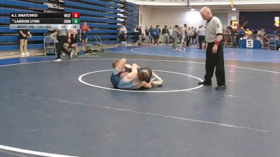 133 lbs Consy 4 - A.J. Snatchko, West Allegheny vs Landon Lynn, Connellsville