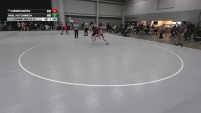 165 lbs Champ. Rd Of 32 - Carter Mayes, Patton Trained WC vs Kael Hutchinson, Moyer Elite Wrestling