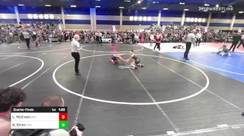 82 lbs Quarterfinal - Lazarus McEwen, Mat Demon WC vs Kayden Khim, Pma