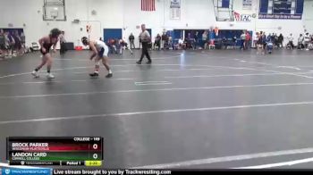 149 lbs 5th Place Match - Landon Card, Cornell College vs Brock Parker, Wisconsin-Platteville