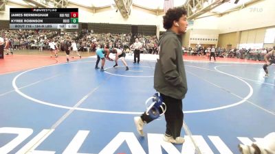 184-H lbs Round Of 32 - James Bermingham, High Pace Wrestling Club vs Kyree Robinson, Roosevelt