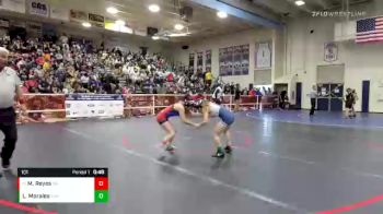 101 lbs Cons. Round 1 - Michelle Reyes, Santa Ana vs Laila Morales, Mayfair